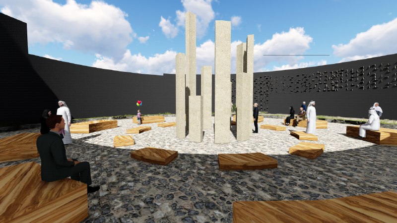 public squre in dubai free zonconspetual-design-by-sma-shahrokni-no3
