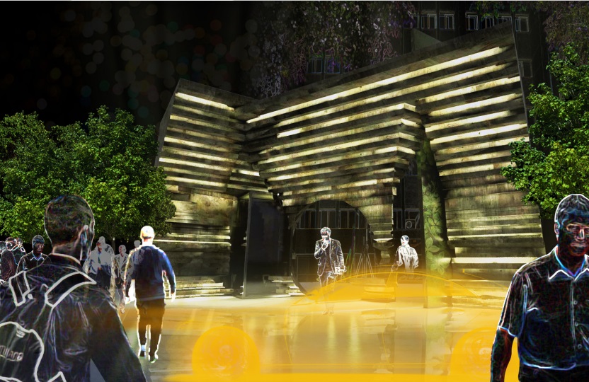 shiraz medical university-entrance-design-sma-shahrokni-architecturesardar5